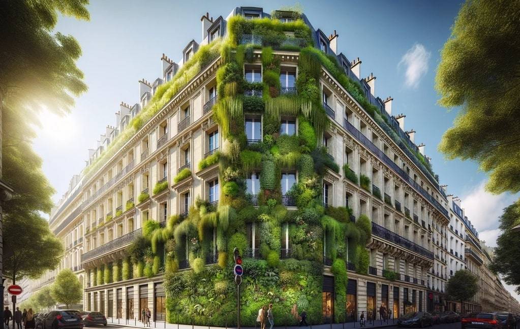 Embellir les murs extérieurs en utilisant des structures végétalisées